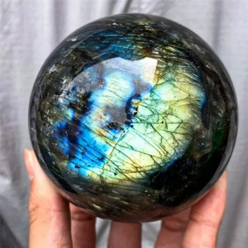 6-10cm Labradorite Ball Sphere  Home Decoration Crafts   High Quality  Natural Smooth  Stone  Crystals and Stones Healing Ball
