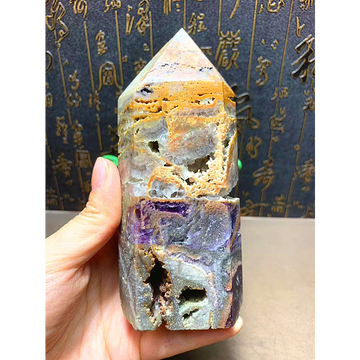 Natural Quartz Crystal Magic Wand, Home Decoration Accessories, 510g