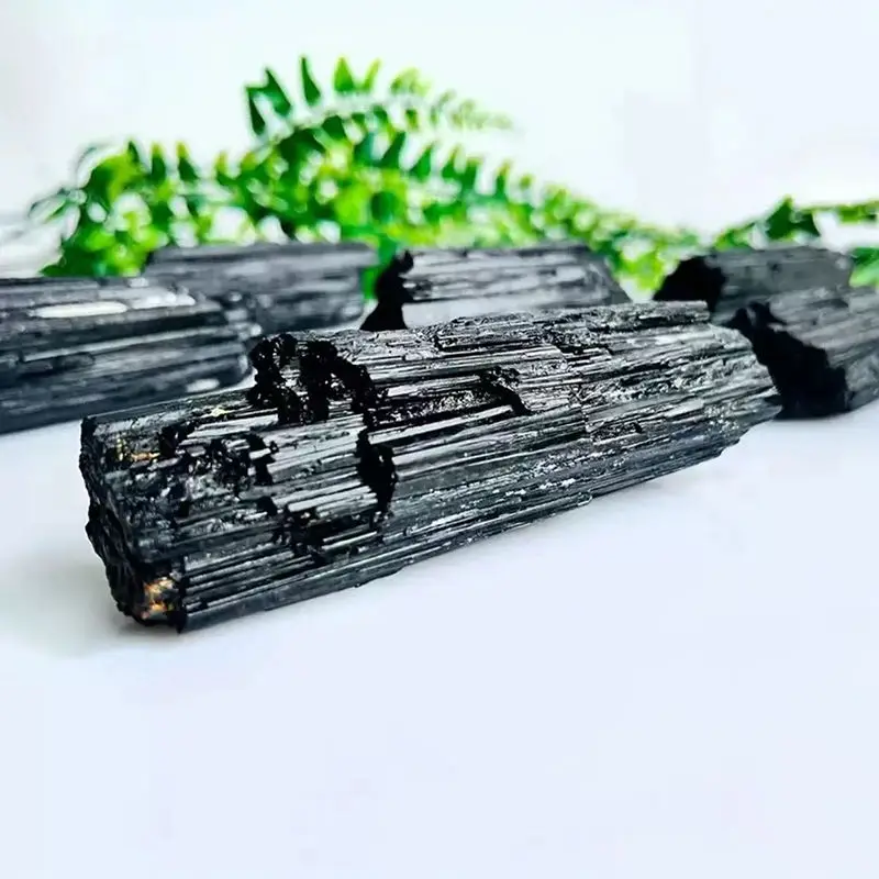 Natural Black Tourmaline Rough Stone1lb natural mineral stones spirituality products decor room gift