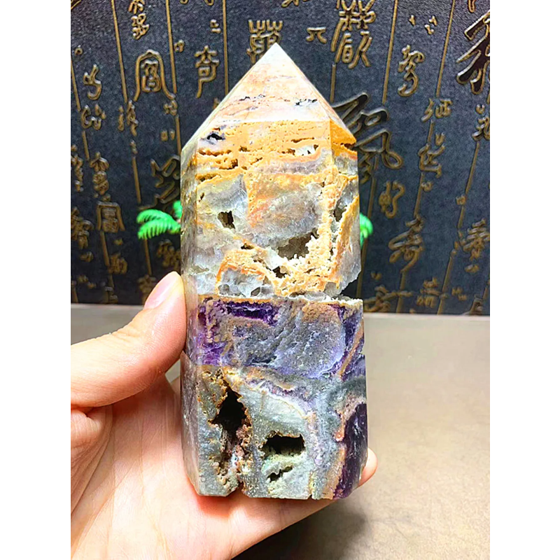 Natural Quartz Crystal Magic Wand, Home Decoration Accessories, 510g