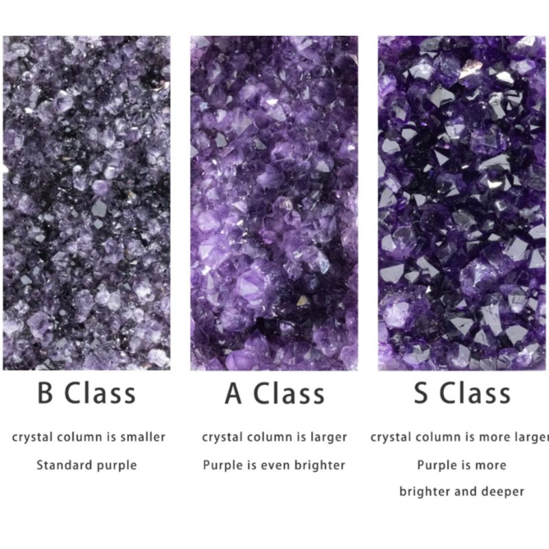Natural Amethyst Geode, Loving Heart Shape, Quartz Cluster Crystal Specimen, Energy Healing, Wholesale