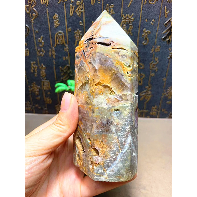 Natural Quartz Crystal Magic Wand, Home Decoration Accessories, 510g
