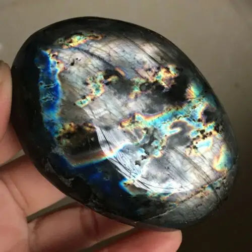 Natural Labradorite Spectrolite Mineral Specimen — 176g Healing Reiki Energy Stone