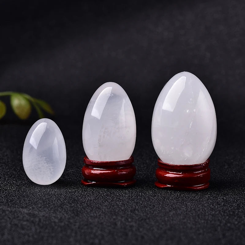Amethyst Egg Crystal Quartz Reiki Ornament Natural Stone Healing Quartz Home Decorative energy stone Ore Mineral Ornaments gift