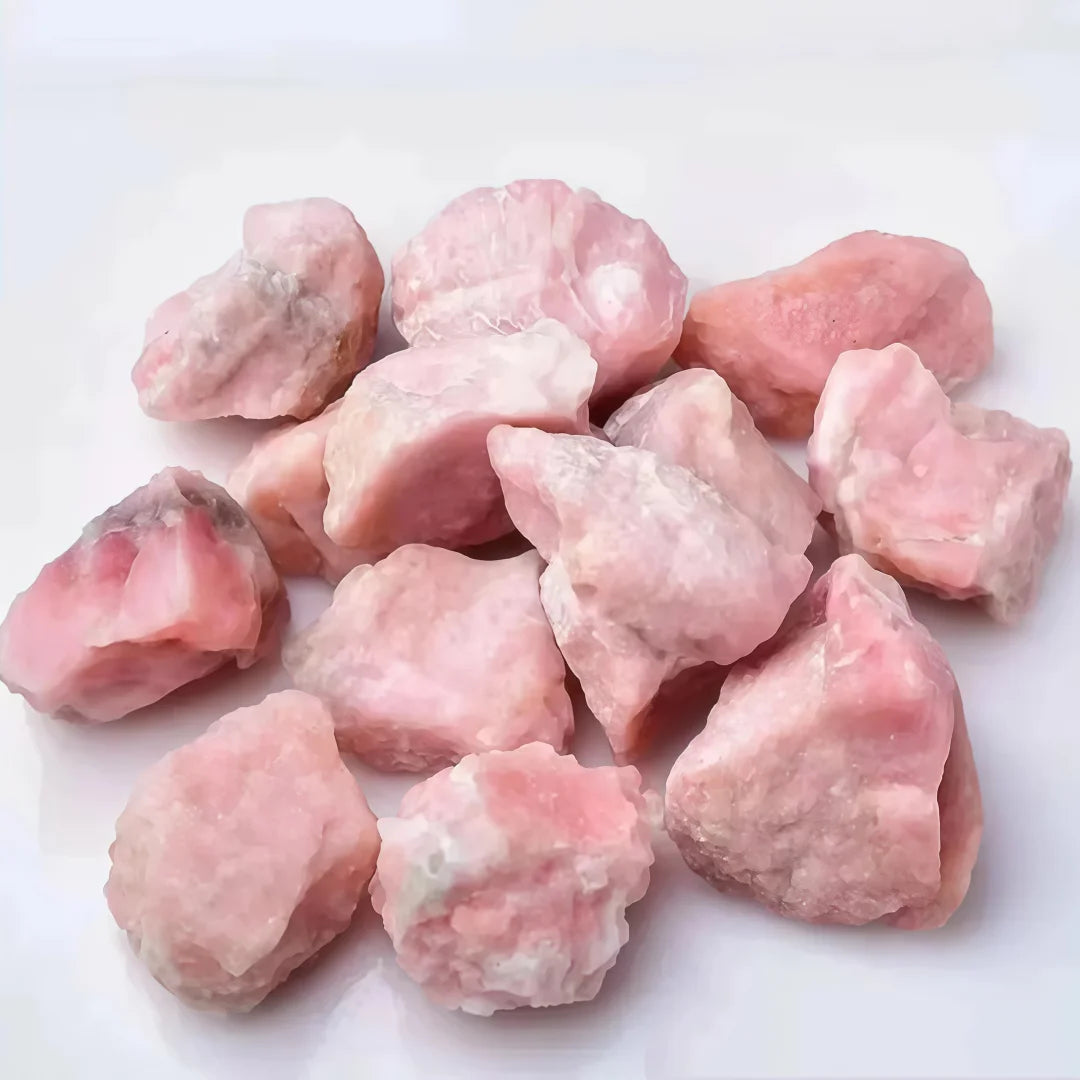 1/3/5/8oz Natural Pink Opal Raw Stone, Natural Pink Opal Irregular Quartz, Pink Opal stone home decor, Aromatherapy stone