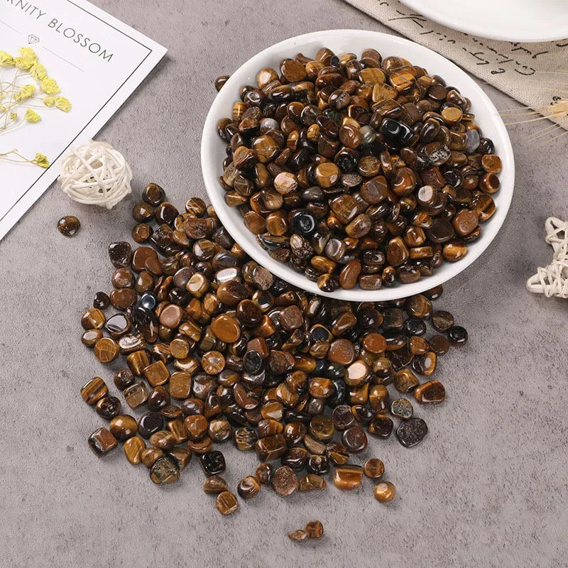 1/2 Ounce Natural Crystal Mixed Beads Irregular Shaped Tumbled Chips Crushed Stone Turquoise Chip Beads Gemstone Chips No Hole