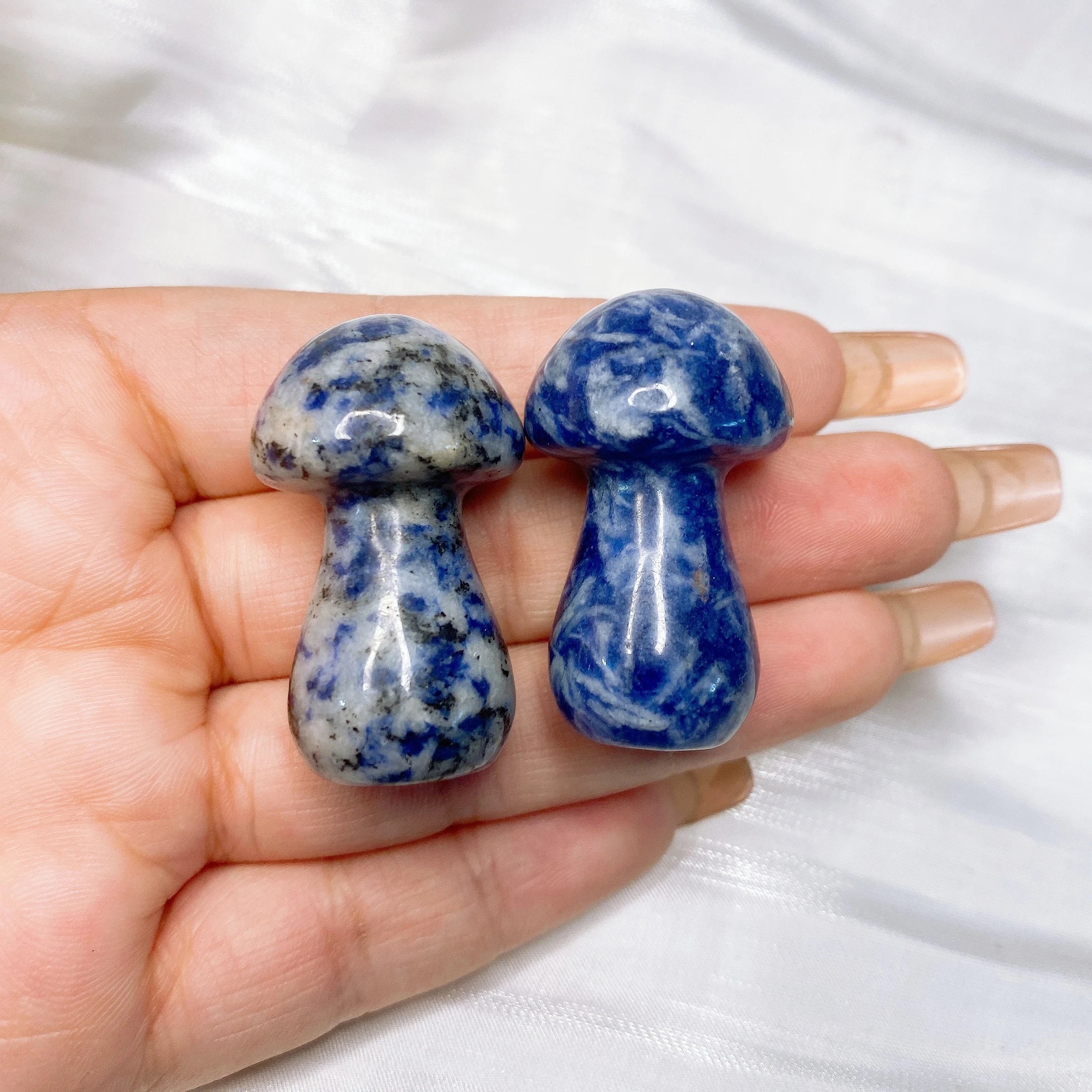 35mm Mushroom Natural Crystal Quartz Mineral Stones Amethyst Agate Clear Quartz Chakra Reiki Healing Home Graden Decoration Gift