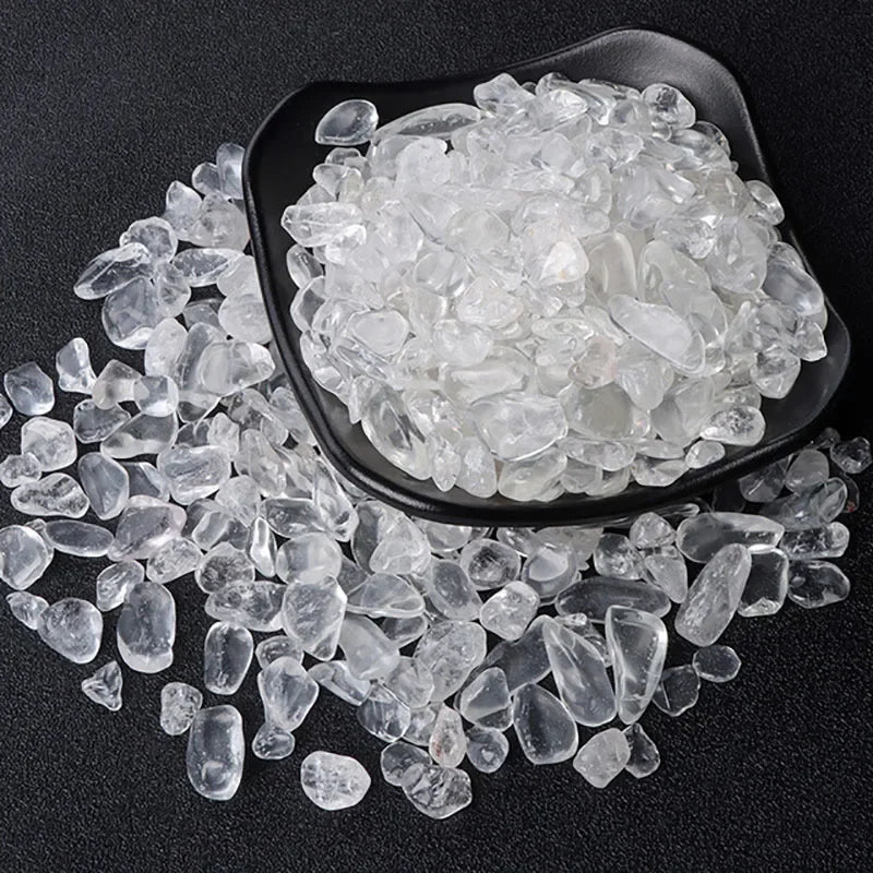 1/2 Ounce Natural Crystal Mixed Beads Irregular Shaped Tumbled Chips Crushed Stone Turquoise Chip Beads Gemstone Chips No Hole