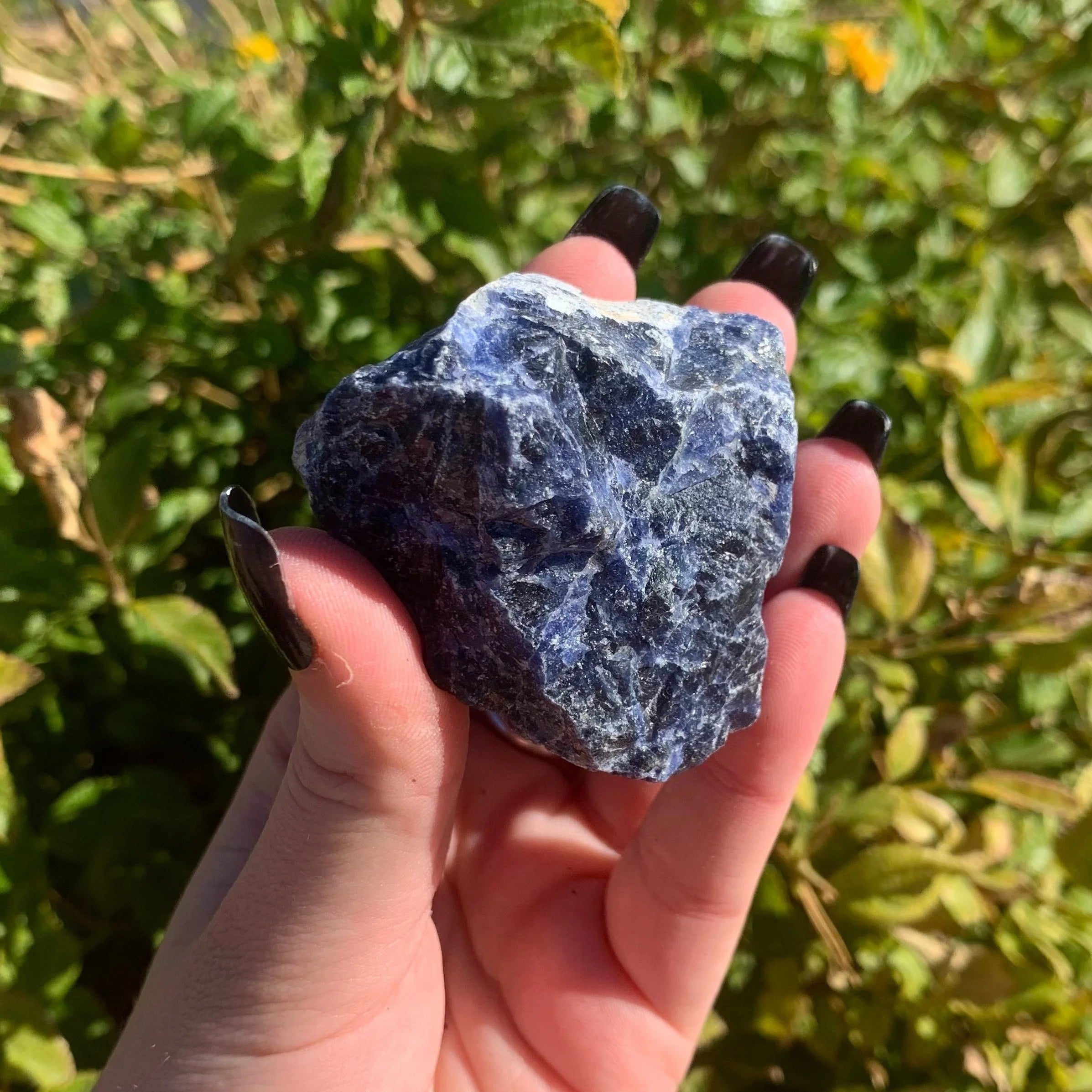Raw Sodalite,Natural Blue Sodalite Crystal,Rough Sodalite Chakra Stone ,Rough Sodalite Chunk, Throat Chakra