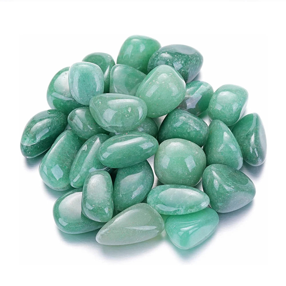 Natural Crystal Rolling Stone 2-3cm Gravel Tumbled Stone Healing Crystal Topaz Polished Rolling Stone Aquarium flowerpot Decorte