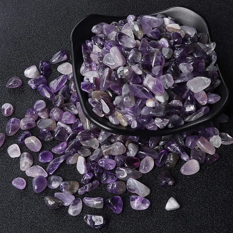 1/2 Ounce Natural Crystal Mixed Beads Irregular Shaped Tumbled Chips Crushed Stone Turquoise Chip Beads Gemstone Chips No Hole