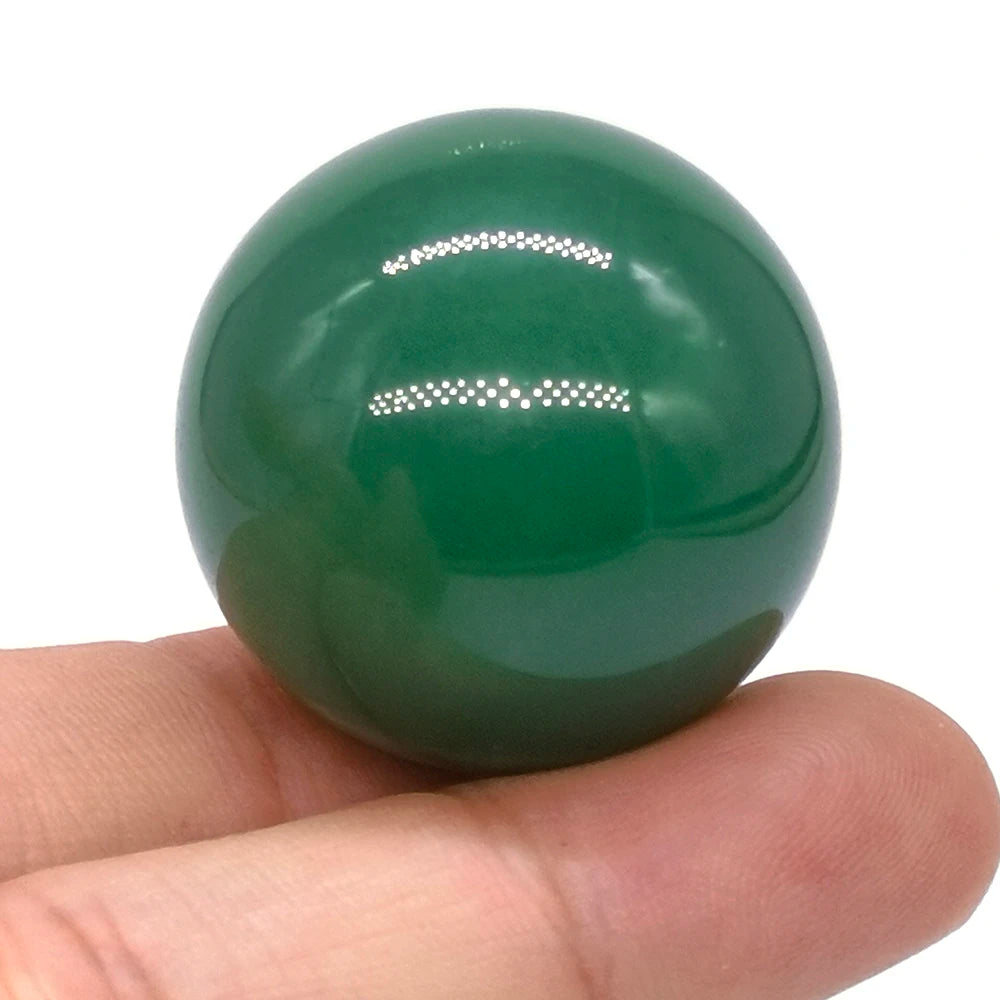 30mm Natural Crystal Ball Polished Globe Amethyst Lazuli Quartz Reiki feng shui Sphere Massaging Balls Collectibles Home Decor