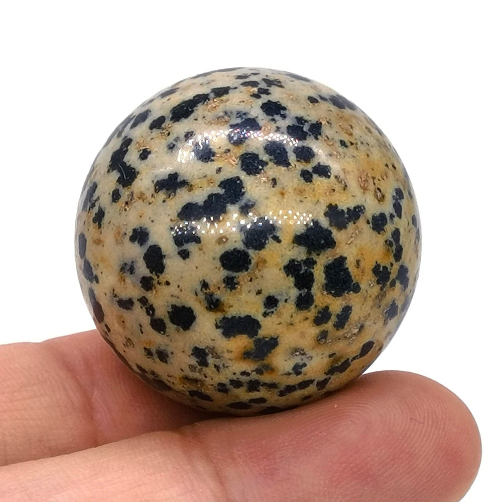 30mm Natural Crystal Ball Polished Globe Amethyst Lazuli Quartz Reiki feng shui Sphere Massaging Balls Collectibles Home Decor