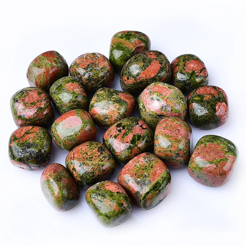 Natural Crystal Rolling Stone 2-3cm Gravel Tumbled Stone Healing Crystal Topaz Polished Rolling Stone Aquarium flowerpot Decorte