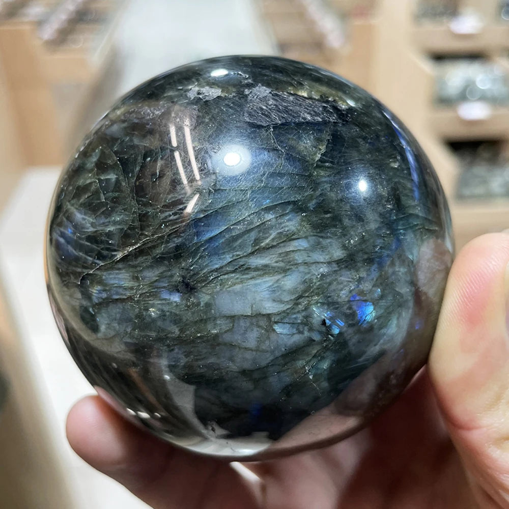 4-7cm Natural Big Crystal Ball Polished Massage Sphere Ball Reiki Healing Home Decoration Sphere Pink Crystal Stones Crafts