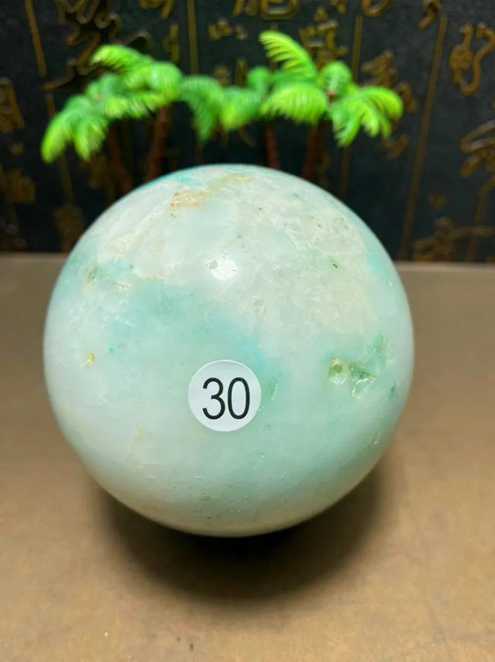 Natural Quartz Crystal Healing Gem Ball — Mineral Reiki Stone, Meditation Sphere