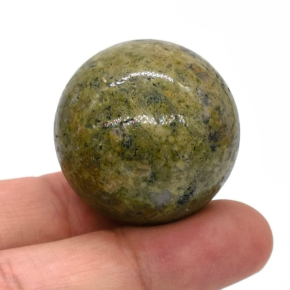 30mm Natural Crystal Ball Polished Globe Amethyst Lazuli Quartz Reiki feng shui Sphere Massaging Balls Collectibles Home Decor