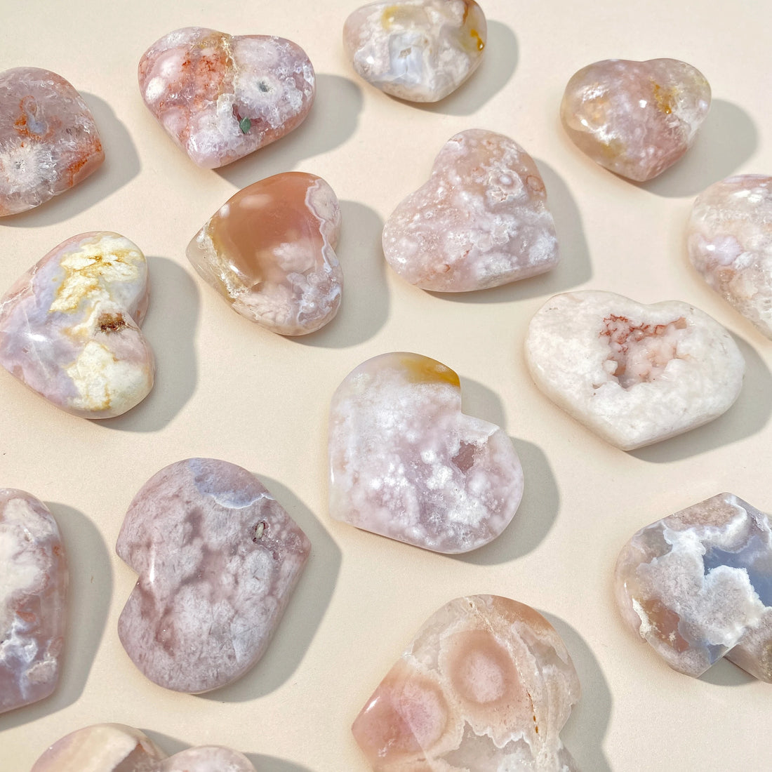 Random 1PC Natural Crystal, Purple Pink Cherry Blossom Agate Carving Love, Gemstone Jewelry, Healing crystal, Birthday gift