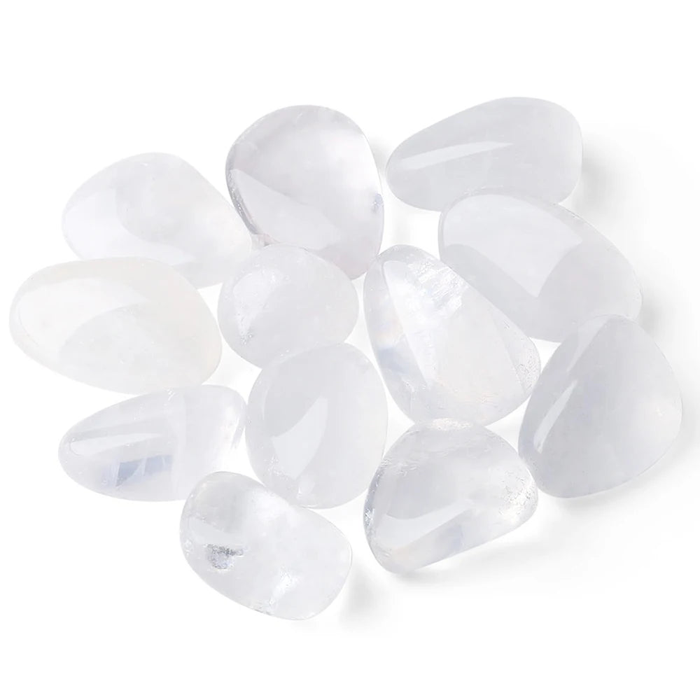 Natural Crystal Rolling Stone 2-3cm Gravel Tumbled Stone Healing Crystal Topaz Polished Rolling Stone Aquarium flowerpot Decorte