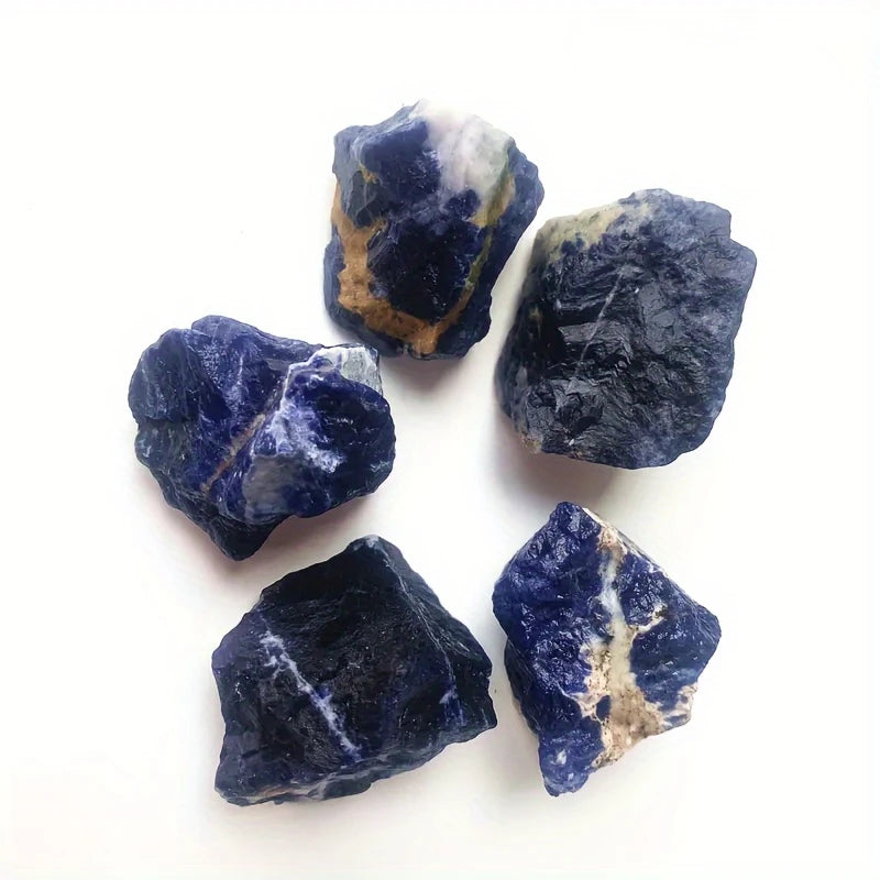 Raw Sodalite,Natural Blue Sodalite Crystal,Rough Sodalite Chakra Stone ,Rough Sodalite Chunk, Throat Chakra