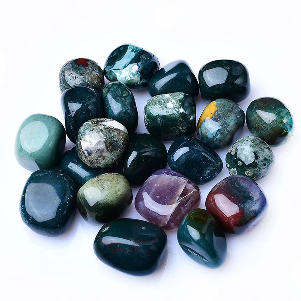 Natural Crystal Rolling Stone 2-3cm Gravel Tumbled Stone Healing Crystal Topaz Polished Rolling Stone Aquarium flowerpot Decorte