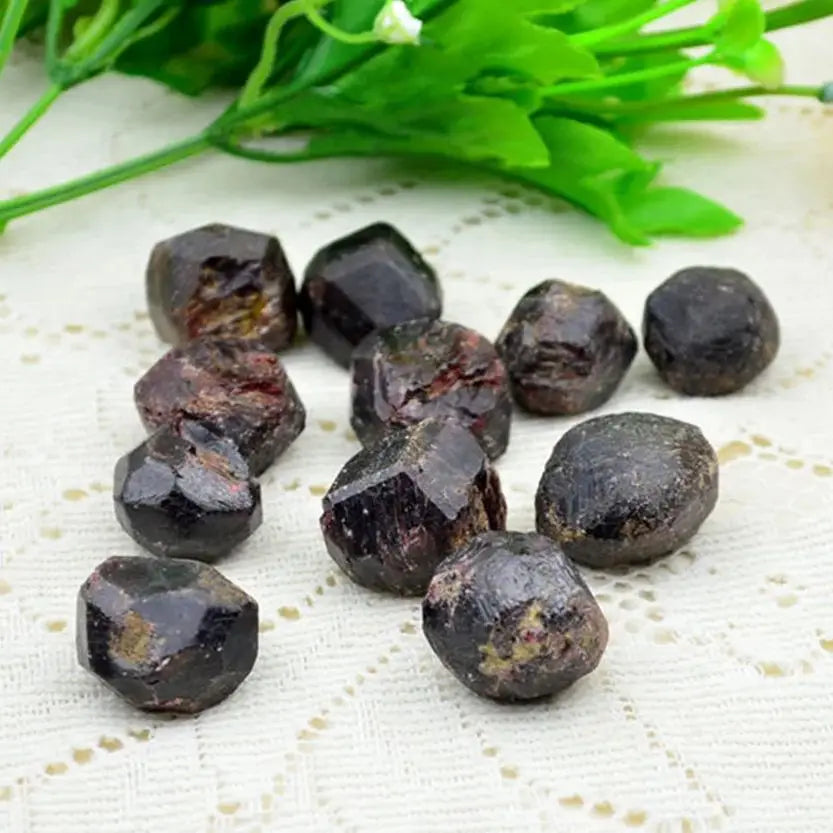 Natural Red Garnet Crystal Original Gemstone Lot Mineral Rough Raw Stones Specimen Healing Minerals Spiritual Gift