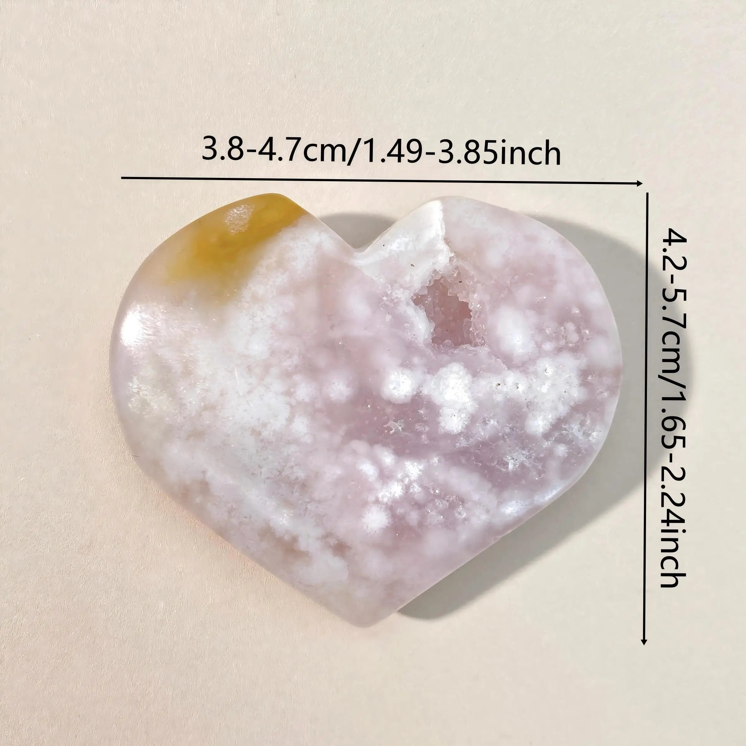 Random 1PC Natural Crystal, Purple Pink Cherry Blossom Agate Carving Love, Gemstone Jewelry, Healing crystal, Birthday gift