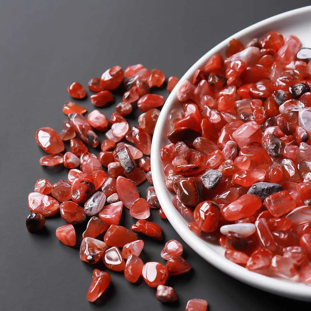 50g/Bag Natural Irregular Crystal Rose Quartz Rock Tumbled Crushed Stone Healing Reiki Gravel Garden And Aquarium Decoration
