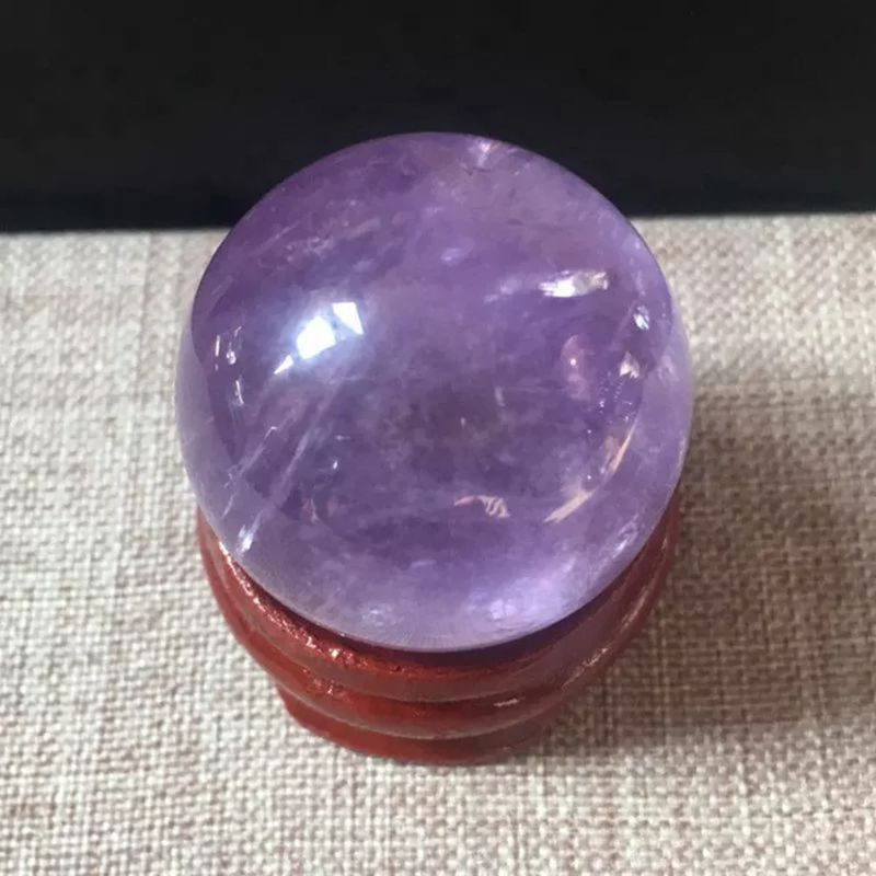 Natural Amethyst Crystal Decorative Piece — Freeform Specimen with Display Base